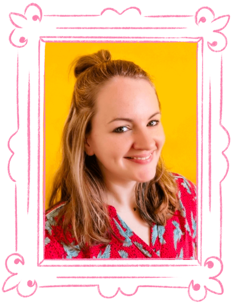 Portrait of Debbie Mansour, founder of Creative Biz Workbook